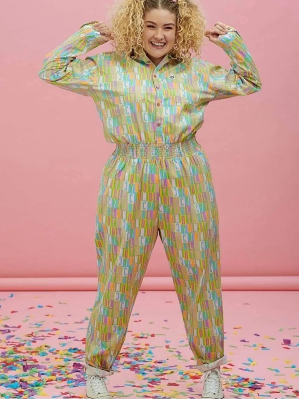 LUCY & YAK Frankie Organic Cotton Boilersuit Jumpsuit
